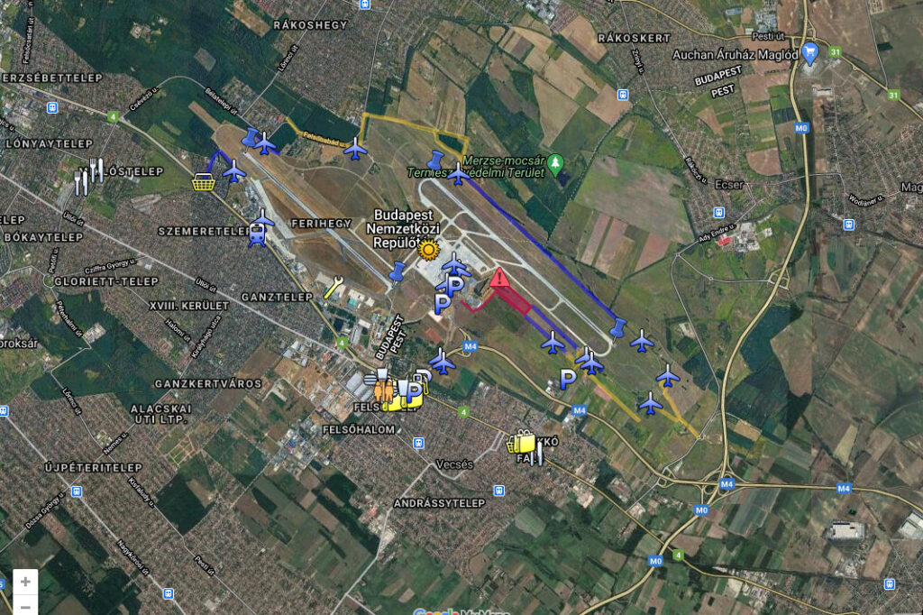 Spotter- és Cargo-domb: a reptér rejtett kilátói